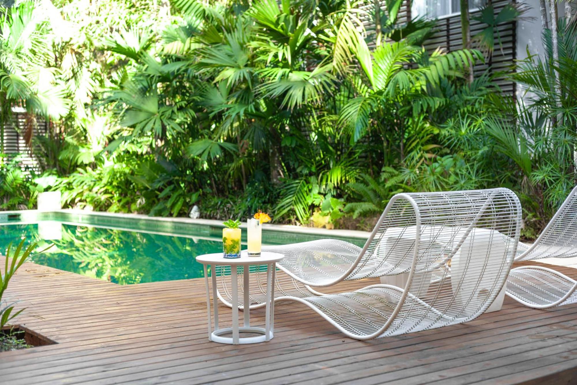 Le Cameleon Boutique Hotel Puerto Viejo de Talamanca ภายนอก รูปภาพ